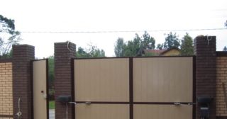 Купить распашные ворота автоматические Южно-Сахалинск, цена от 3852 руб.