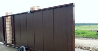 Купить откатные ворота автоматические Южно-Сахалинск, цена от 2850 руб.