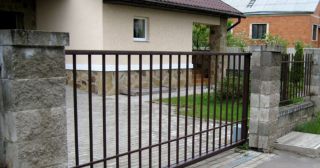 Купить откатные ворота механические Южно-Сахалинск, цена от 2850 руб.
